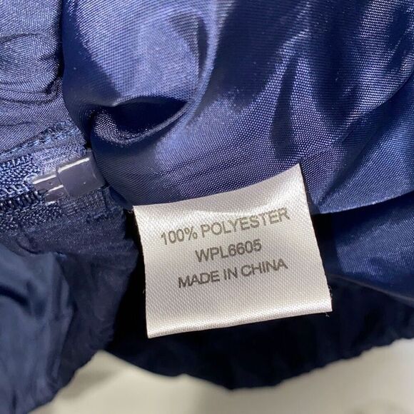 NFL Team Apparel Reebok Men's Long-Sleeve Blue Windbreaker Jacket Extra Large - Picture 9 of 11